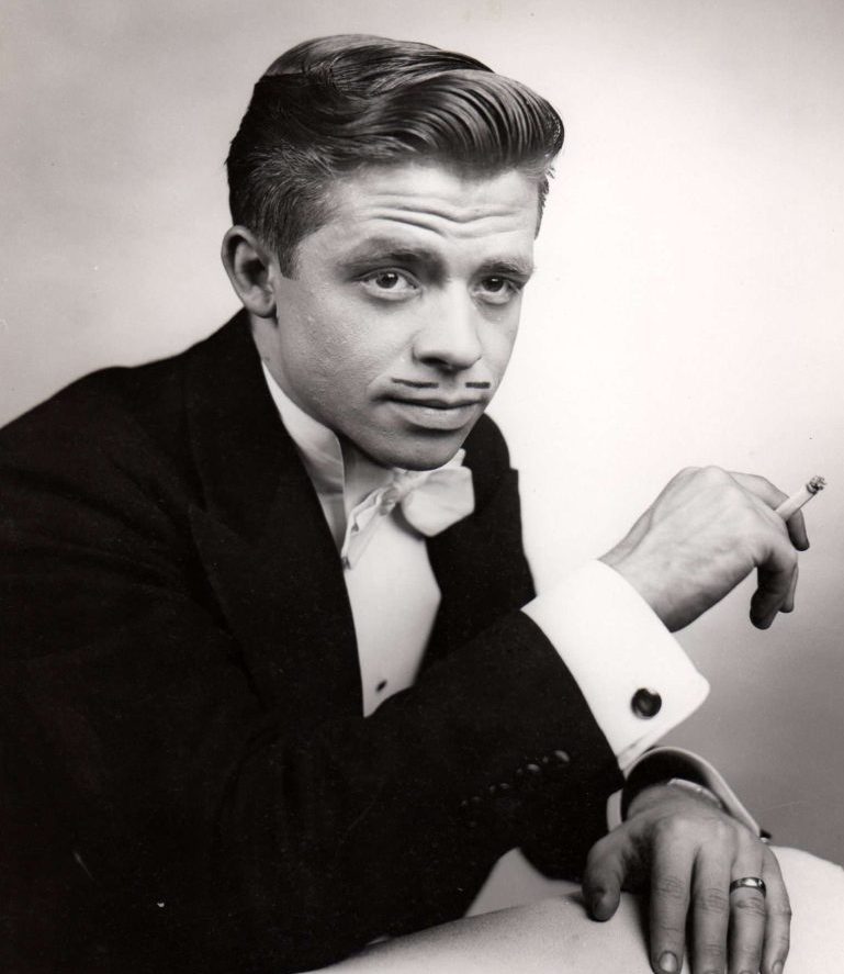 Philip Morris in formal attire